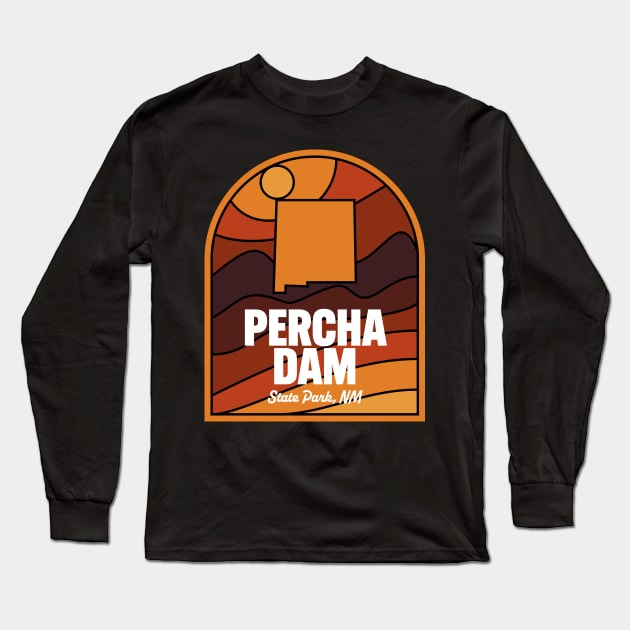 Percha Dam State Park New Mexico Long Sleeve T-Shirt by HalpinDesign